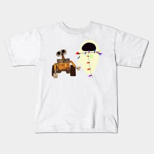 Wall-E and Eve Kids T-Shirt